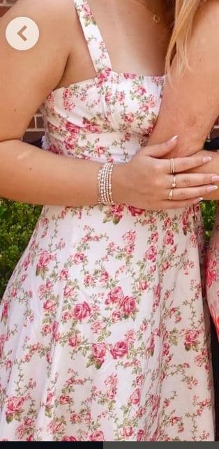 Commense Rosebud Floral Midi Dress - Image 4