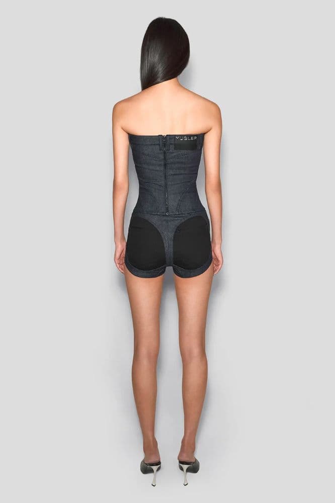 Mugler Denim Corset - Image 3