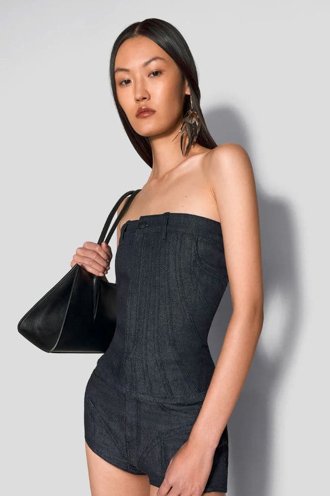 Mugler Denim Corset - Image 2