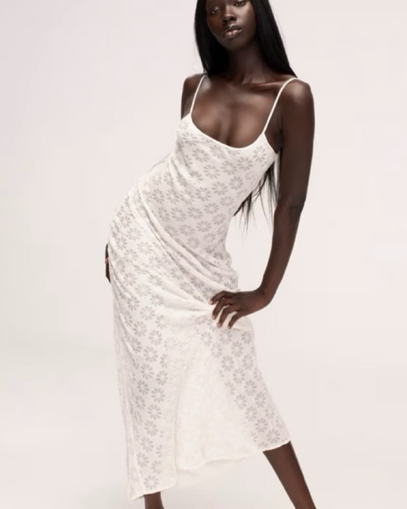 Realisation Par The Clementine Dress In Ivory Size M - Image 2