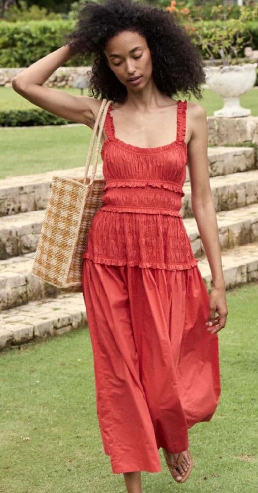 Doen Marianne Red Dress - Image 1