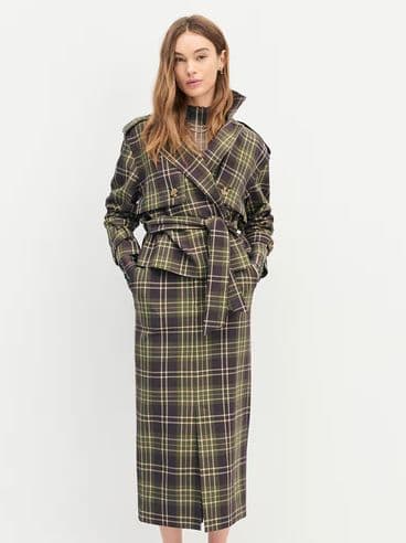 Favorite Daughter Cropped Charles Trench & Fantasy Sheer Top - Image 4