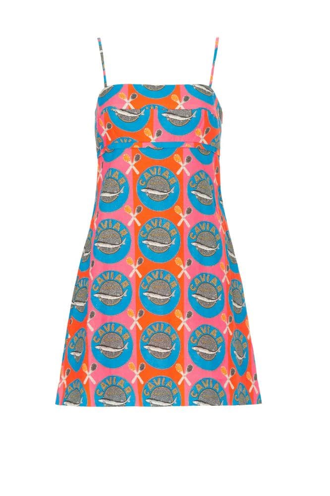 Caviar Gwen Spaghetti Strap Dress - Image 1
