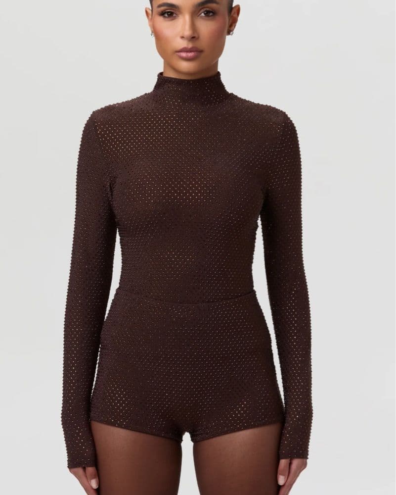 Naked Wardrobe Brown Sparkly Set - Image 2