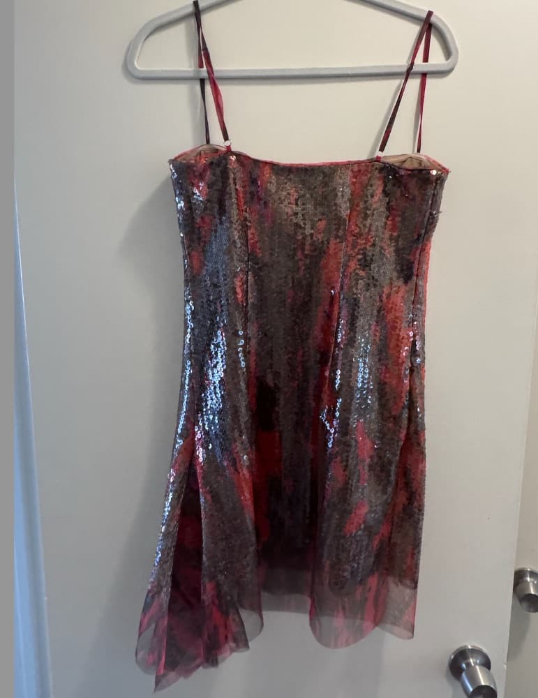 Dion Lee Horizon Sequin-Embellished Mini Dress - Image 1