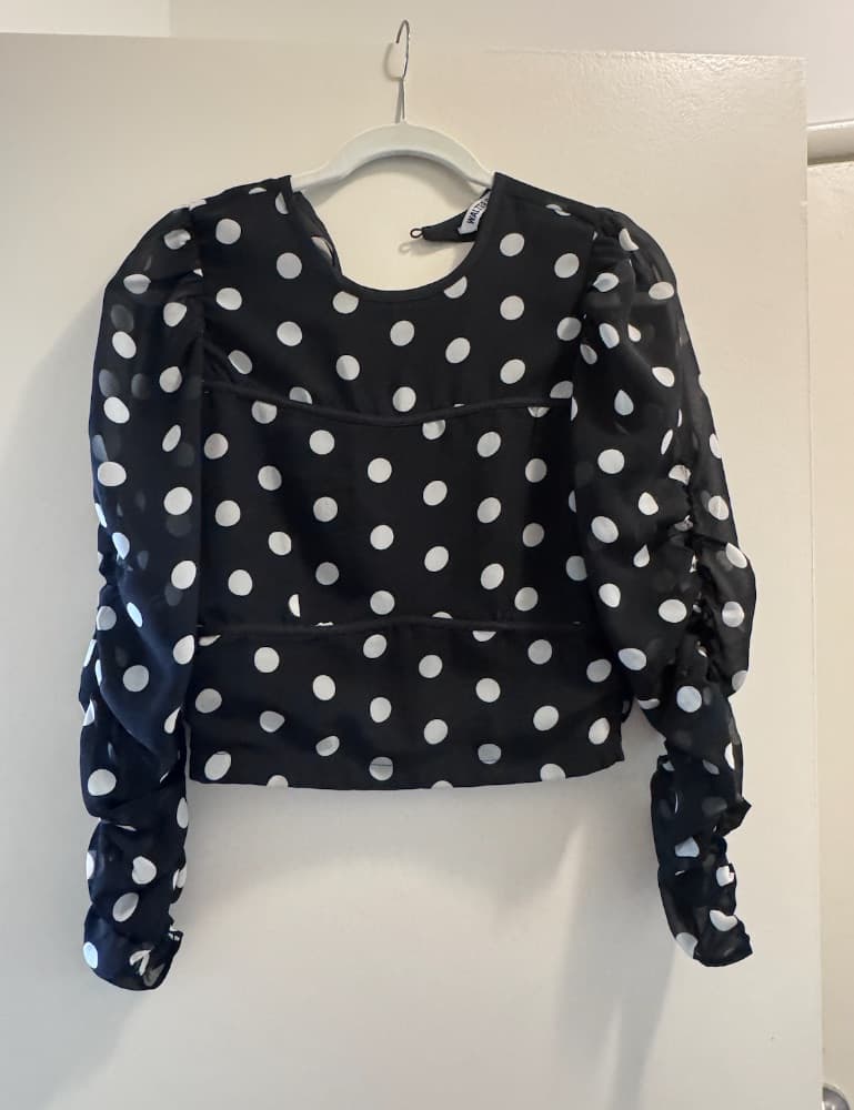 Walter Baker Polka-Dot Blouse - Image 1