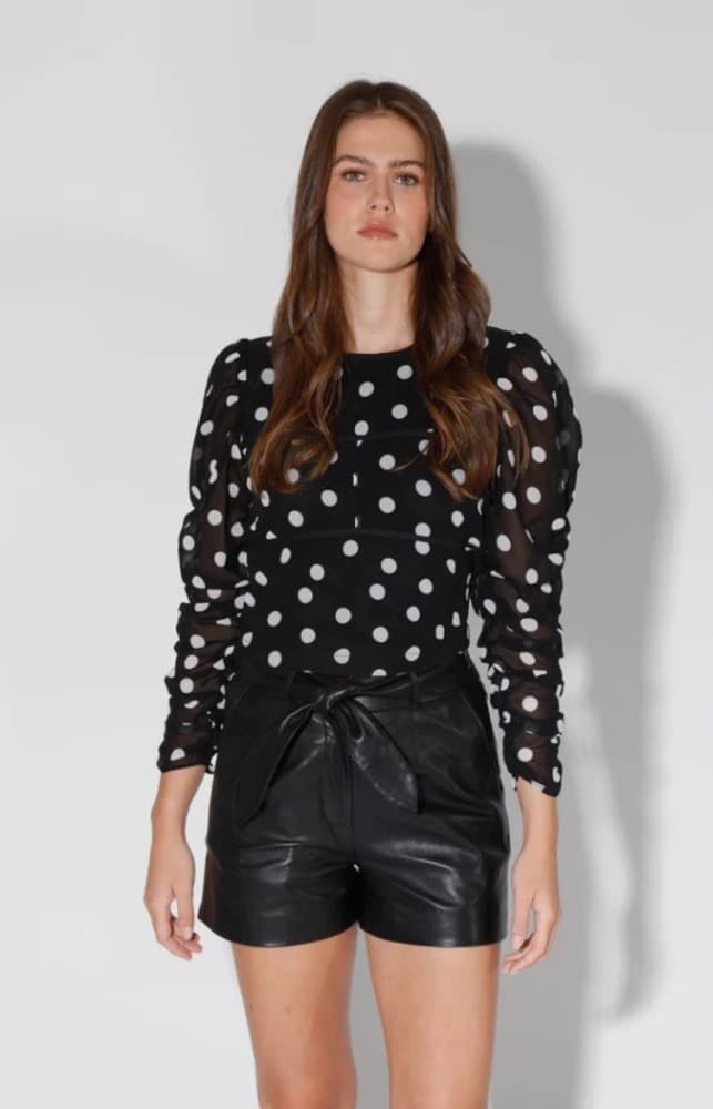 Walter Baker Polka-Dot Blouse - Image 3