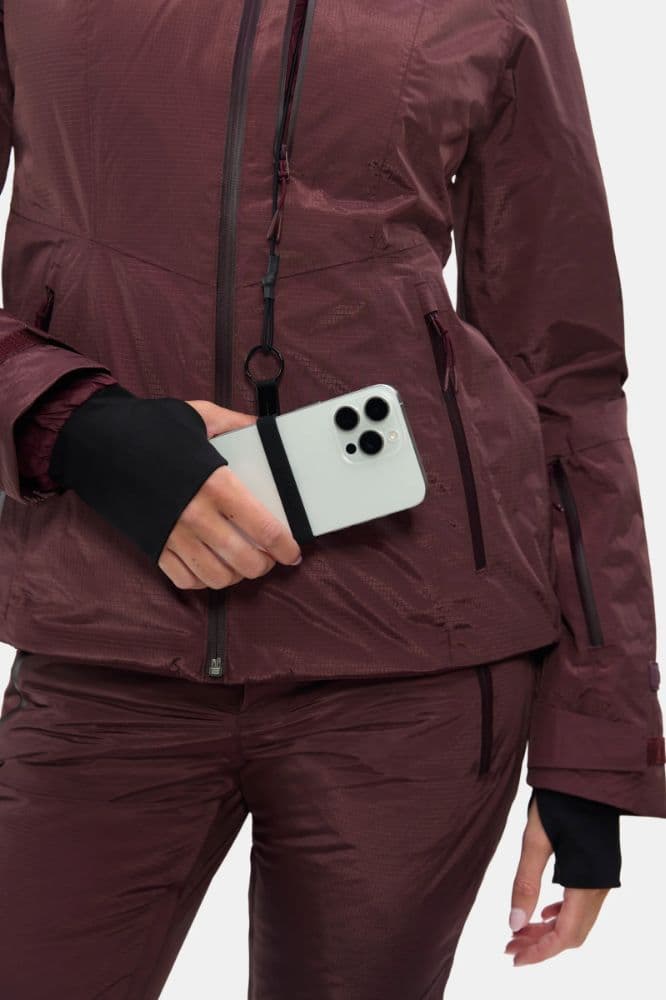 Halfdays Lawrence Ski Jacket (Glazed Cherry) - Image 2