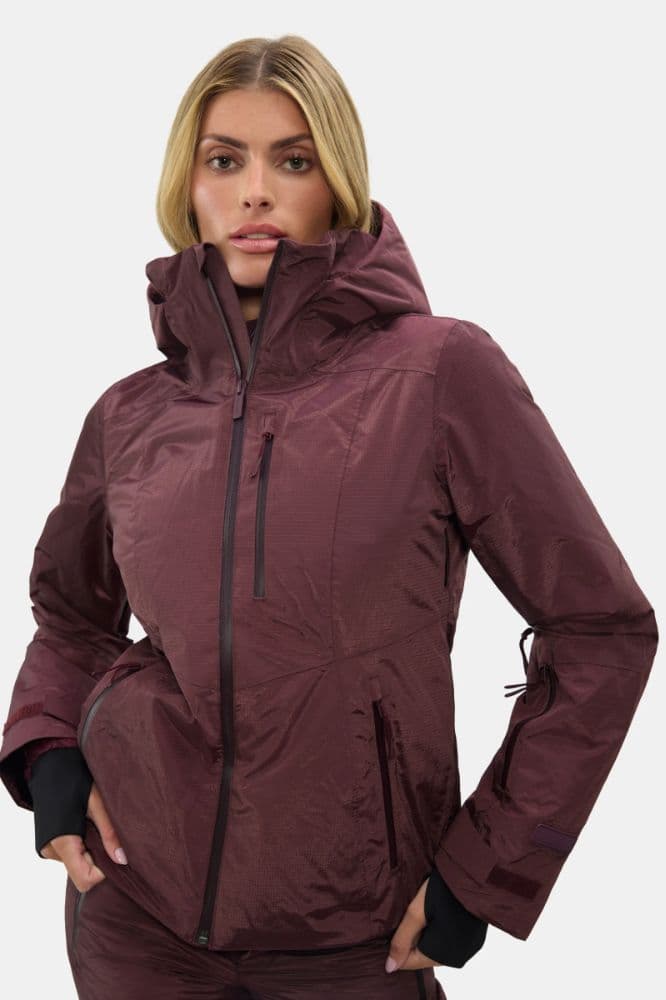 Halfdays Lawrence Ski Jacket (Glazed Cherry) - Image 1