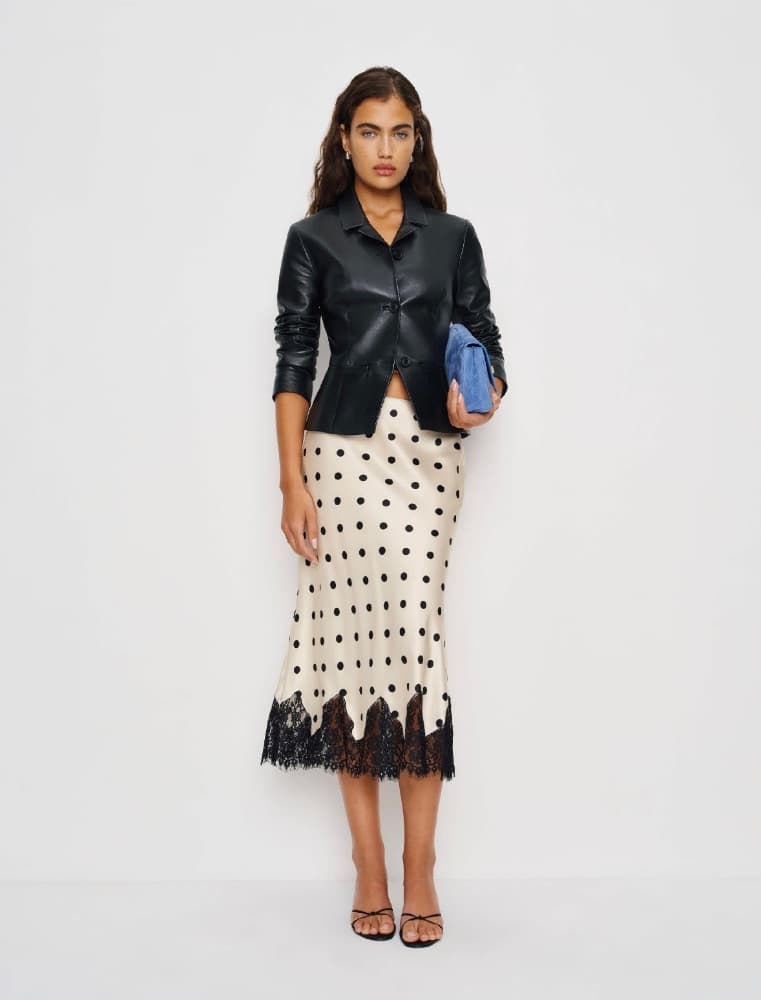 Reformation - Carolina Silk Skirt - Image 1