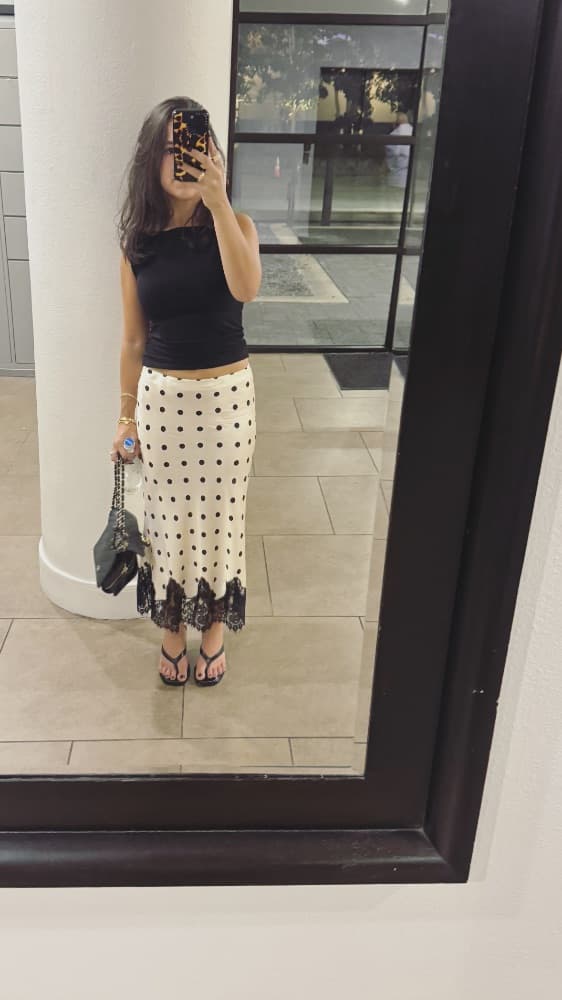 Reformation - Carolina Silk Skirt - Image 2