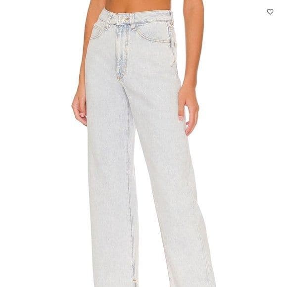 Mom Slit Straight Jean WeWoreWhat - Image 1