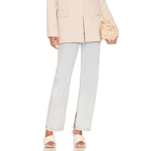 Mom Slit Straight Jean WeWoreWhat - Image 4
