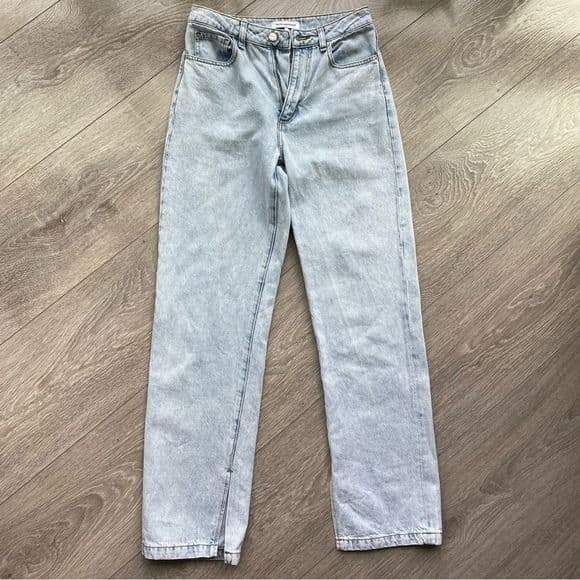 Mom Slit Straight Jean WeWoreWhat - Image 2