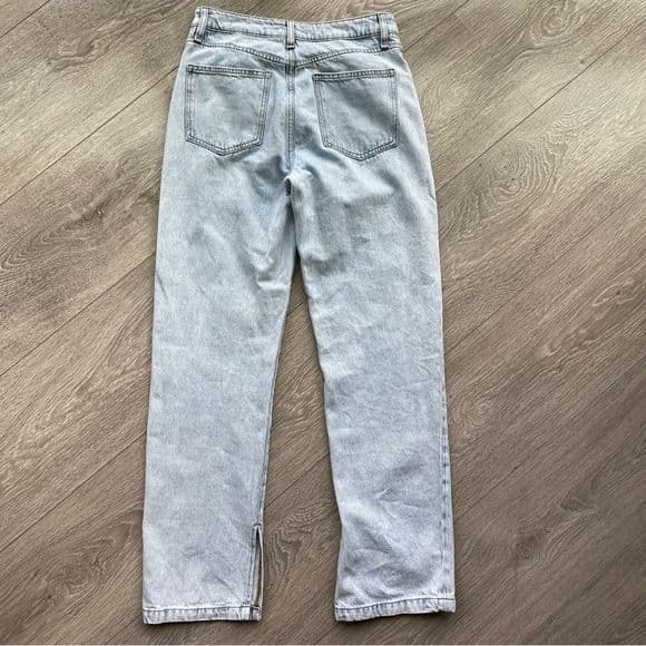 Mom Slit Straight Jean WeWoreWhat - Image 3