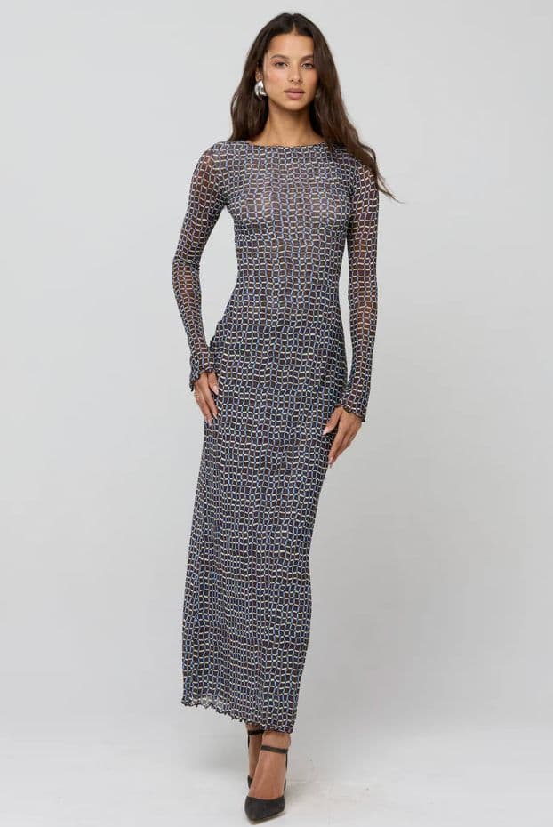 Resa Sylvia Dress in Tide - Image 1