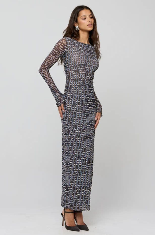 Resa Sylvia Dress in Tide - Image 3