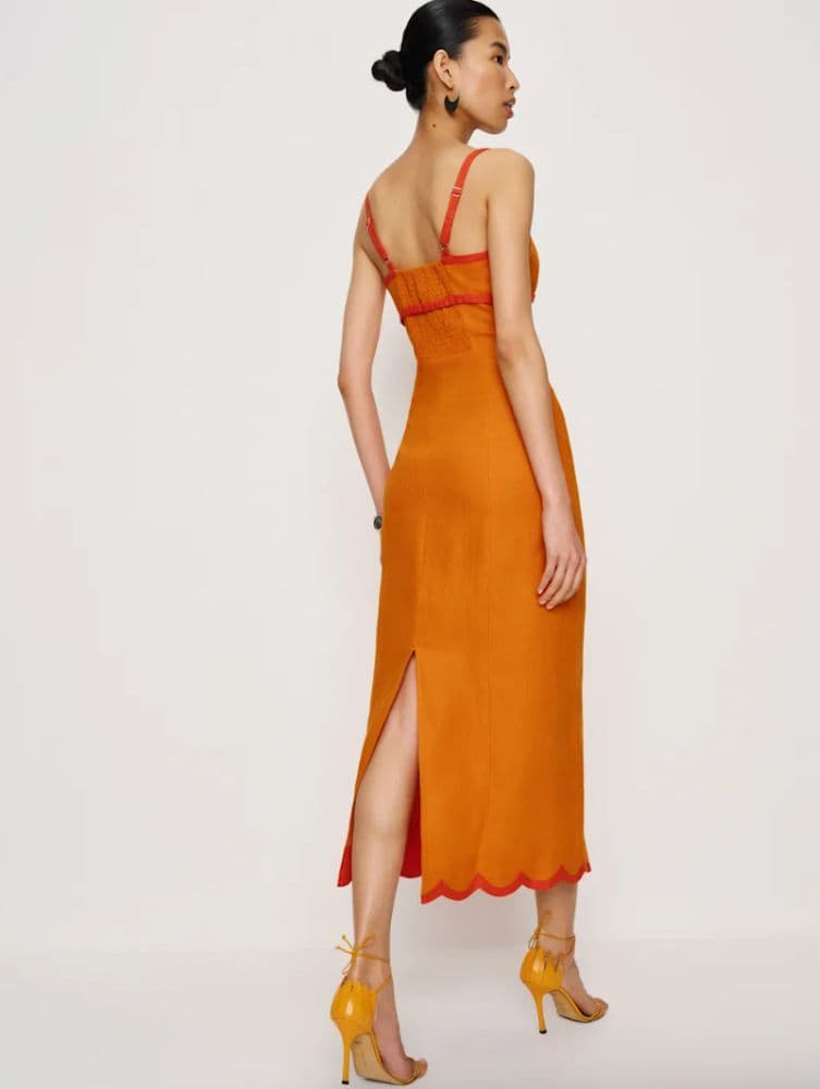 Reformation Sara Linen Dress - Image 2