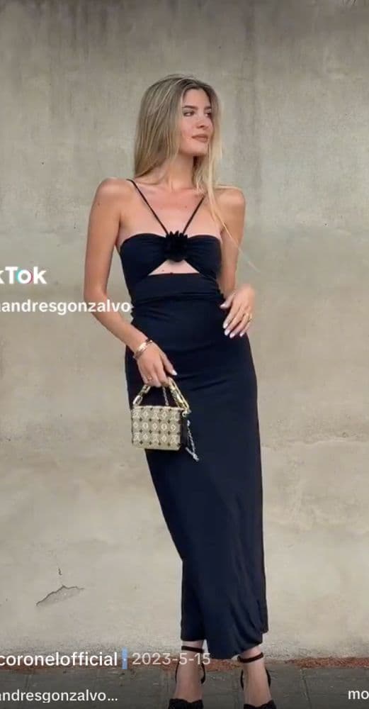 Maygel Coronel Cenit Black Dress - Image 2