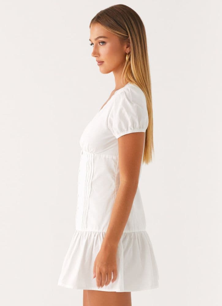 Peppermayo White Mini Dress - Image 2