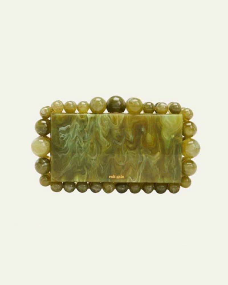 Cult Gaia Eos Clutch in Fatigue - Image 3