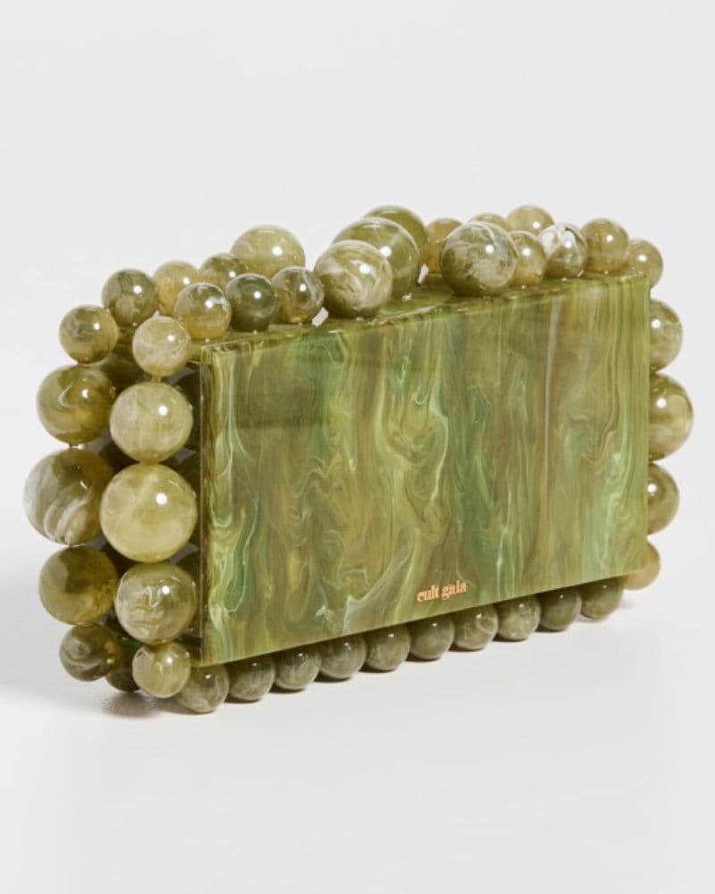 Cult Gaia Eos Clutch in Fatigue - Image 2