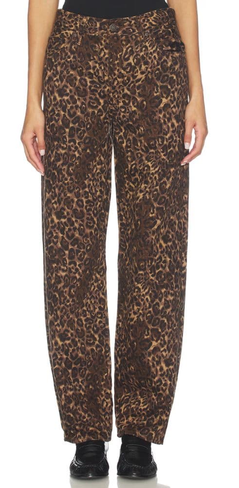 Levi's Cheetah Baggy Dad Jeans - Image 1