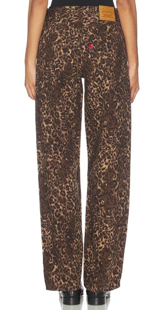 Levi's Cheetah Baggy Dad Jeans - Image 4