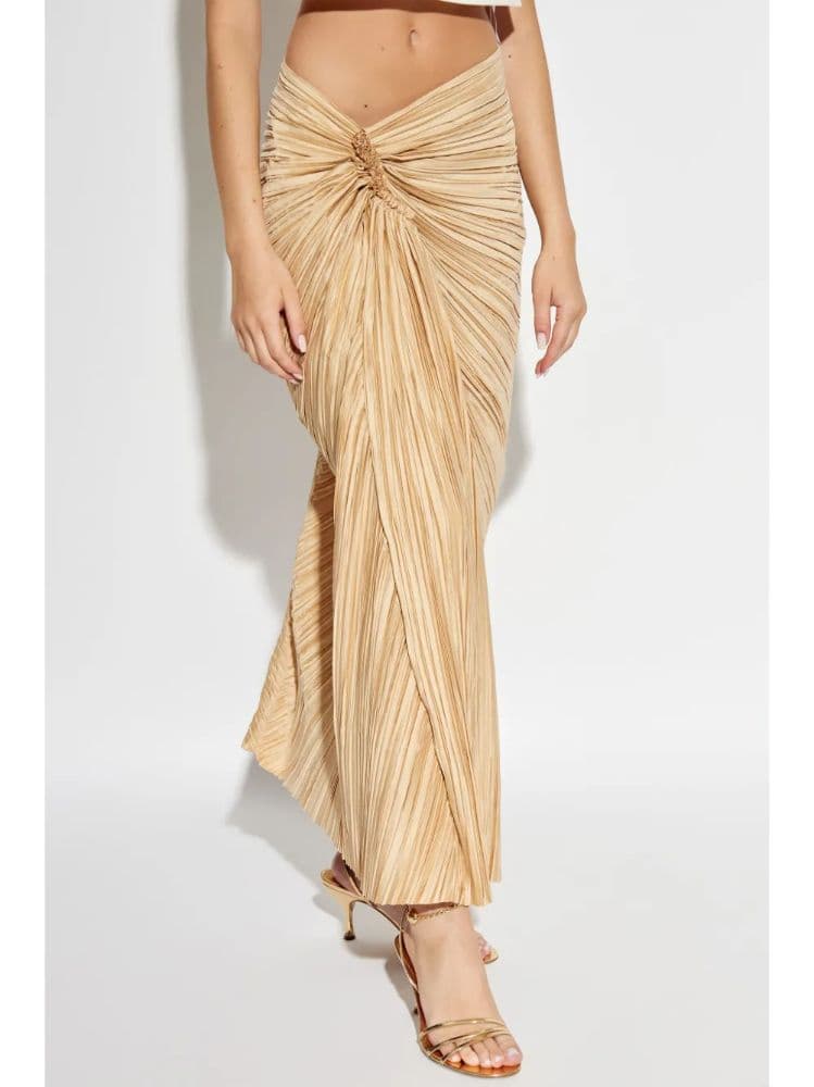 Cult Gaia Sonoma Draped Skirt | Sculptural Statement Skirt | Size S | Event / Vacation - Image 4