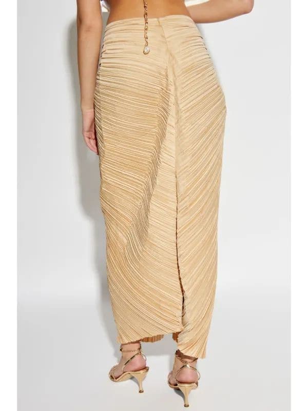 Cult Gaia Sonoma Draped Skirt | Sculptural Statement Skirt | Size S | Event / Vacation - Image 3