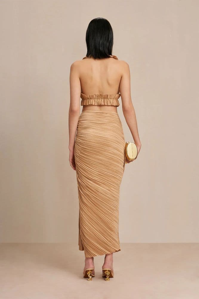 Cult Gaia Sonoma Draped Skirt | Sculptural Statement Skirt | Size S | Event / Vacation - Image 1