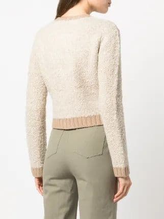 Simkhai Bouclé Tweed Jacket | Structured Luxury Layer | Size XS - Image 3