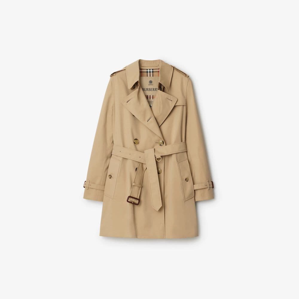 Burberry Short Kensington Heritage Trench | Honey | US 6 - Image 1