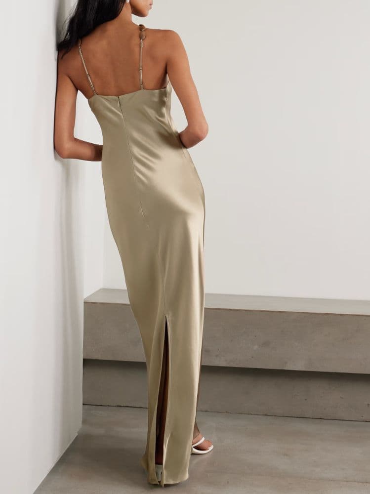 Staud Cadence Dress Dune - Image 3