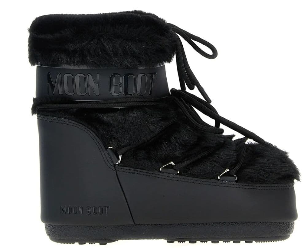 Furry Short Moon Boots - Image 1