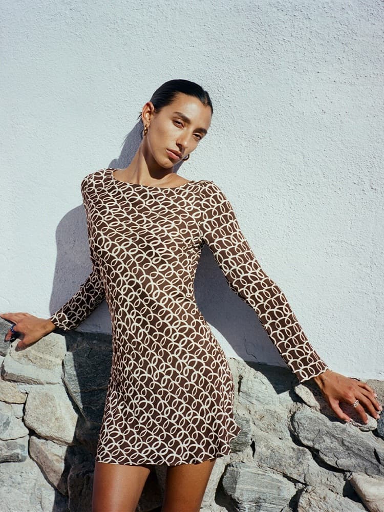 Réalisation Par THE RAINEY Dress in Landline - Image 1