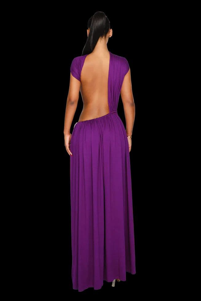 Cou Coo - Caroni Dress in Violet - Image 2
