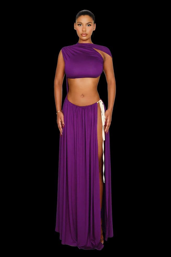 Cou Coo - Caroni Dress in Violet - Image 3
