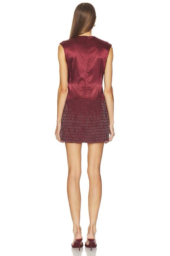 Camila Coelho Peyton Embellished Mini Dress - Image 2