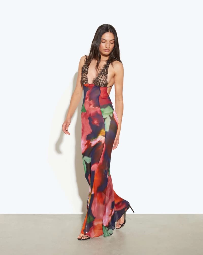 Rat & Boa Paola Floral Slip Dress - Image 2