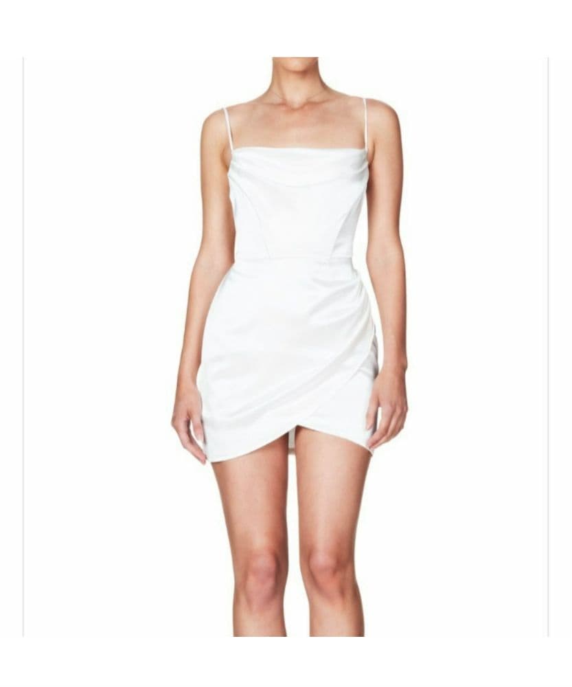 Nookie Dream Draped Satin Mini - Image 3