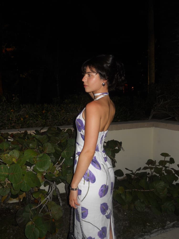 Reformation Floral Yana Linen Dress - Image 2