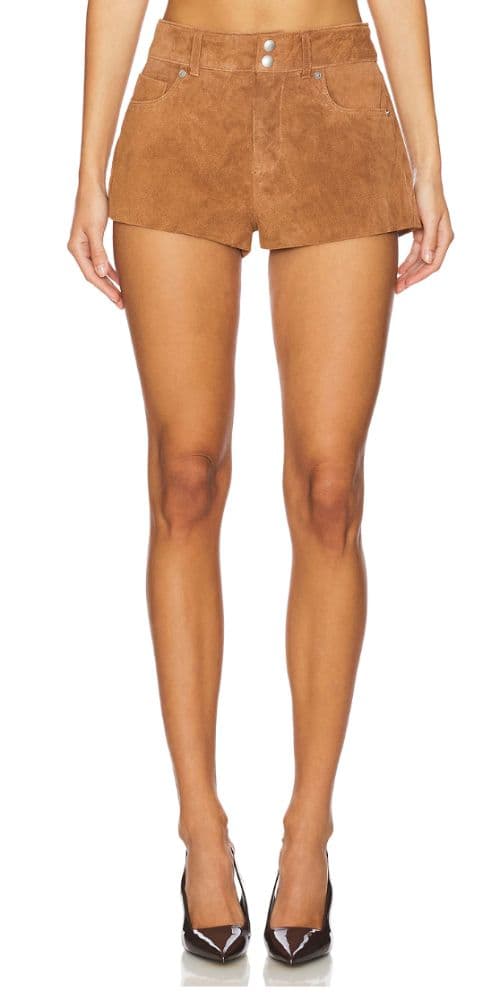 BlankNYC Suede Shorts - Image 1