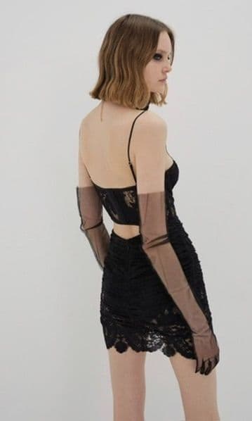 For Love & Lemons - Regina Cut-Out Mini Dress - Image 4