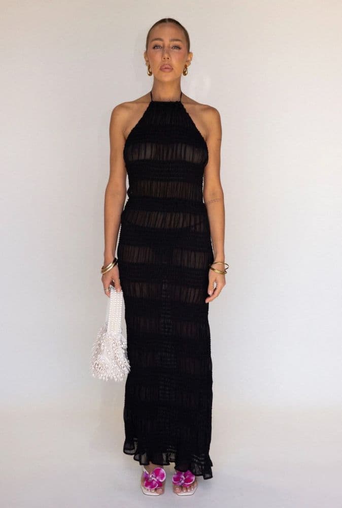 Sea of Night Maxi Dress - Image 1