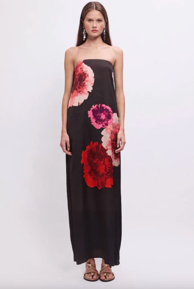 Suboo Frida Strapless Bustier Maxi Dress - Image 1