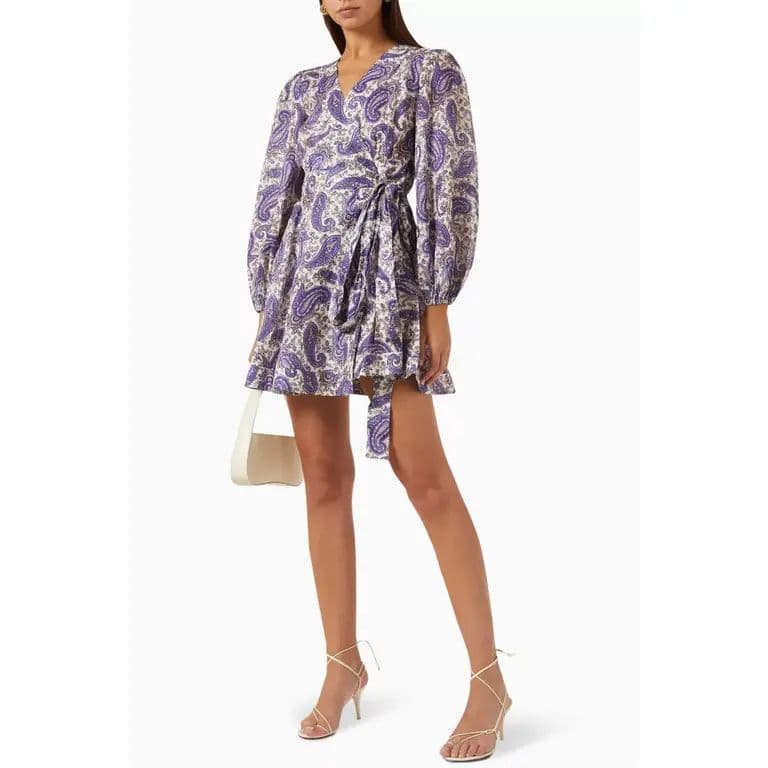 Zimmermann Linen Concert Mini Dress - Image 2