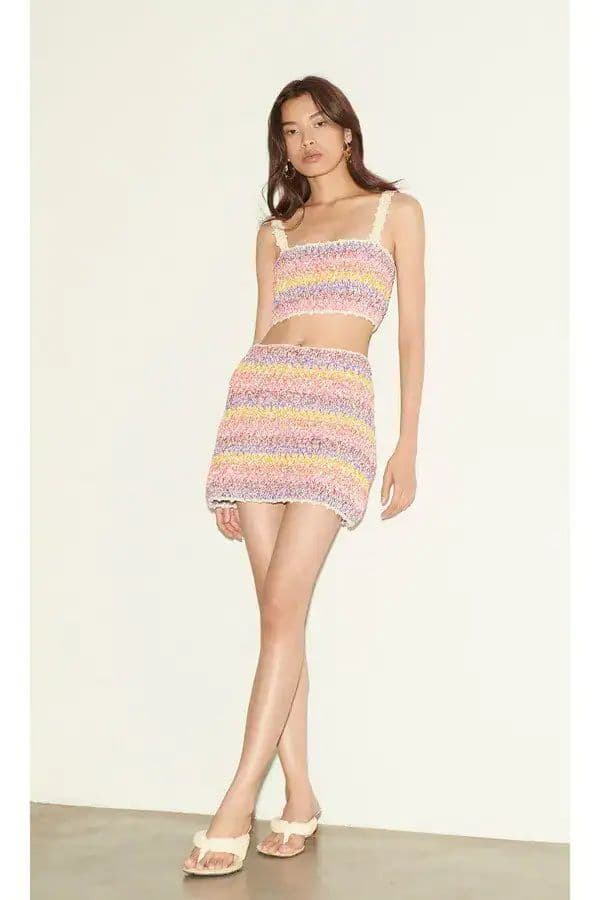 Saylor Ronnie Mini Skirt Set - Image 2