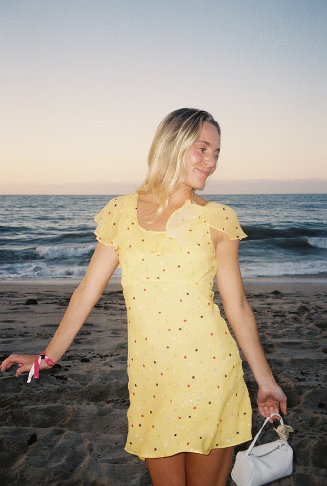 Réalisation Par Polka Dot Mini Dress - Image 2