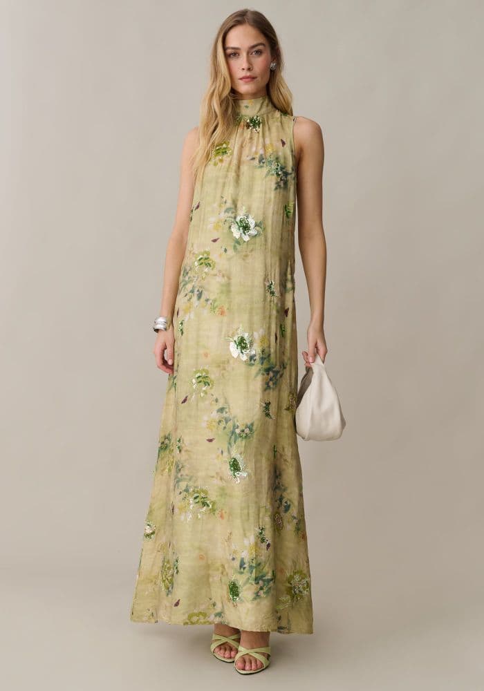 Stunning Bead Detail Gown - Image 1